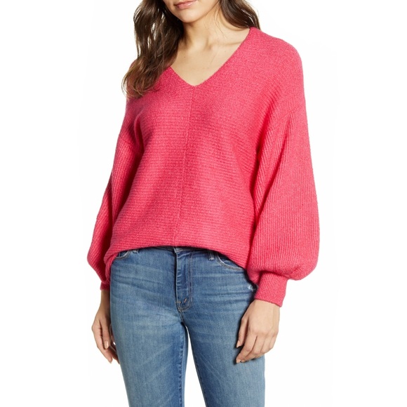 1 state blouson sweater